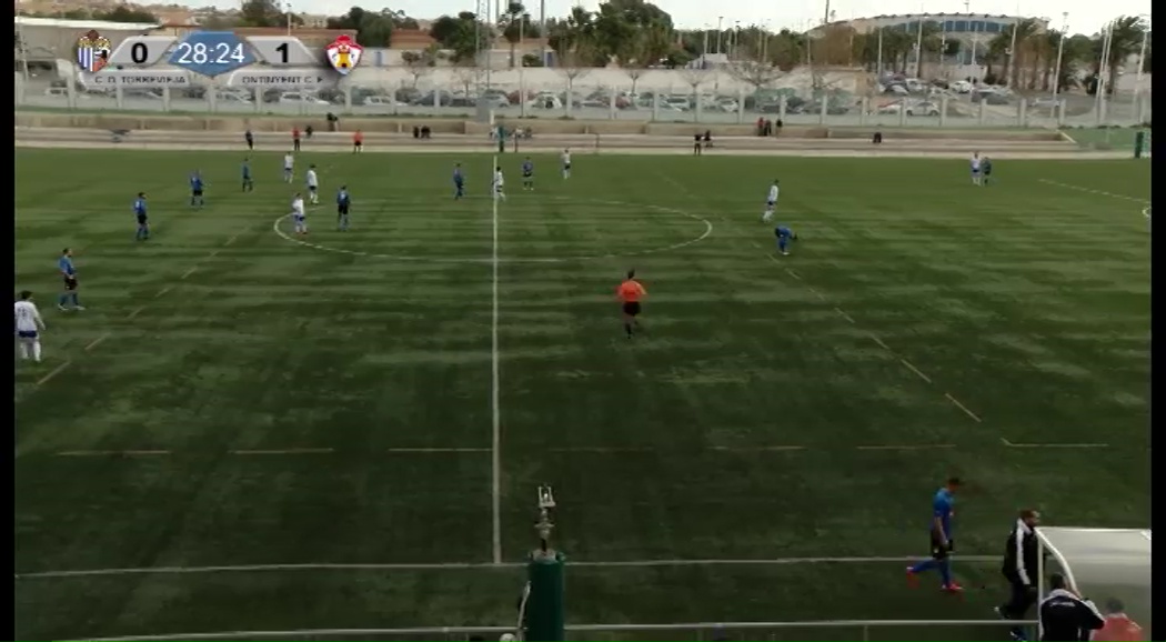 Primera parte del partido CD Torrevieja - Ontinyent CF